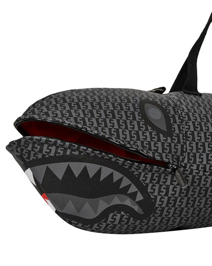 Sprayground Exclusive | SHARKFINITY STEALTH PILOT SHARK SHAPE DUFFLE