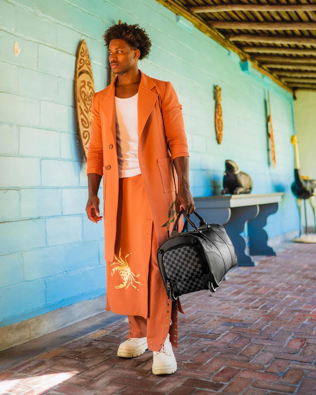 Sprayground Recommended | RACEWAY SHADOW PHANTOM DUFFLE WHEELY