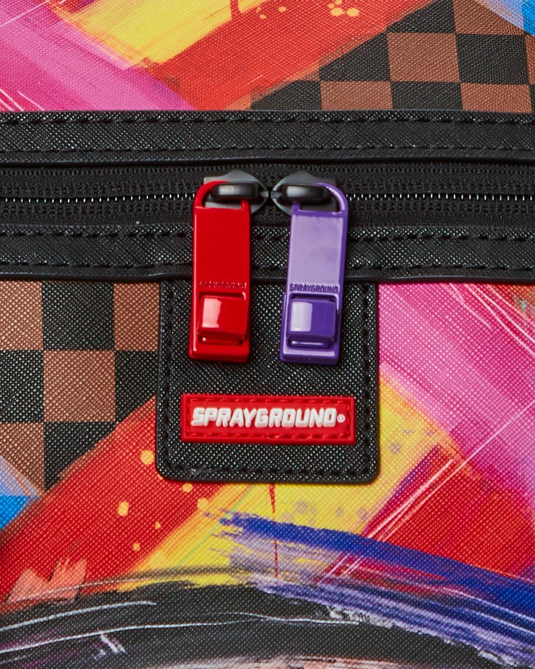 Sprayground Signature | SHARKS IN PARIS CITY STREAKS DUFFLE