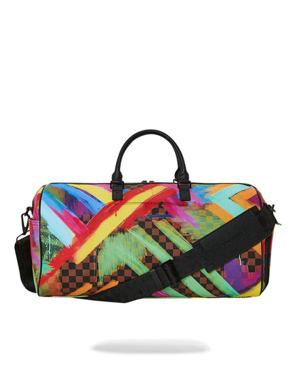 Sprayground Signature | SHARKS IN PARIS CITY STREAKS DUFFLE