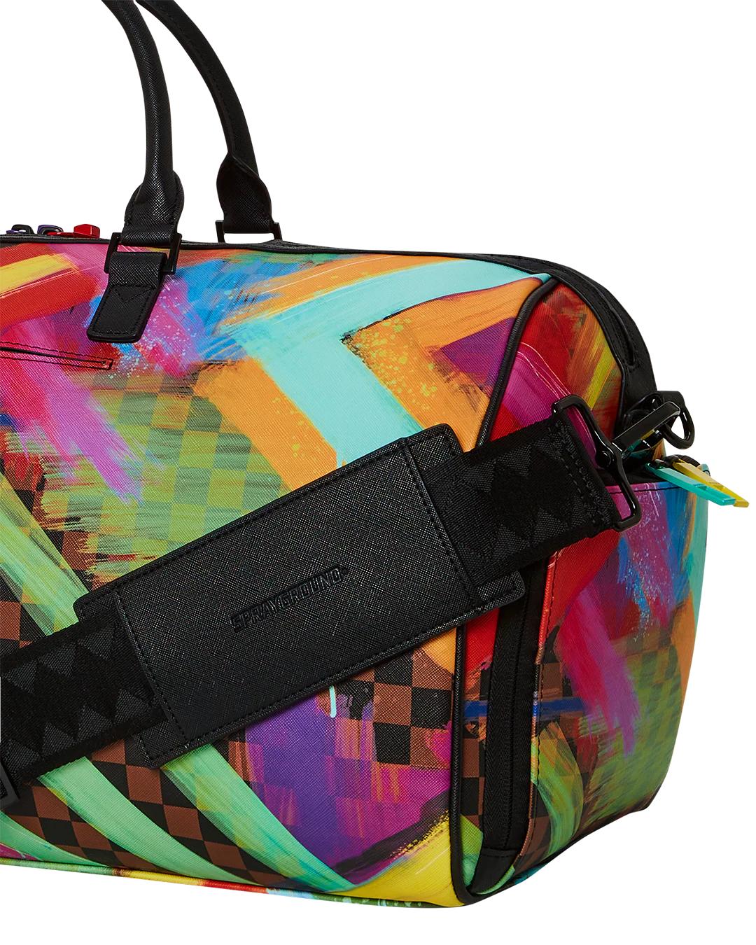 Sprayground Signature | SHARKS IN PARIS CITY STREAKS DUFFLE