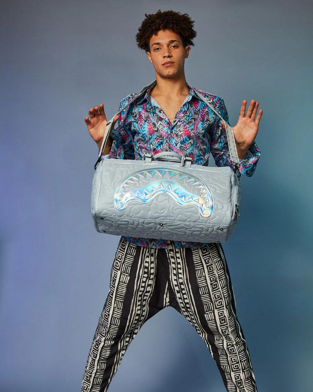 Sprayground Exclusive | MIRASHAKU IRIDESCENT QUILT DUFFLE