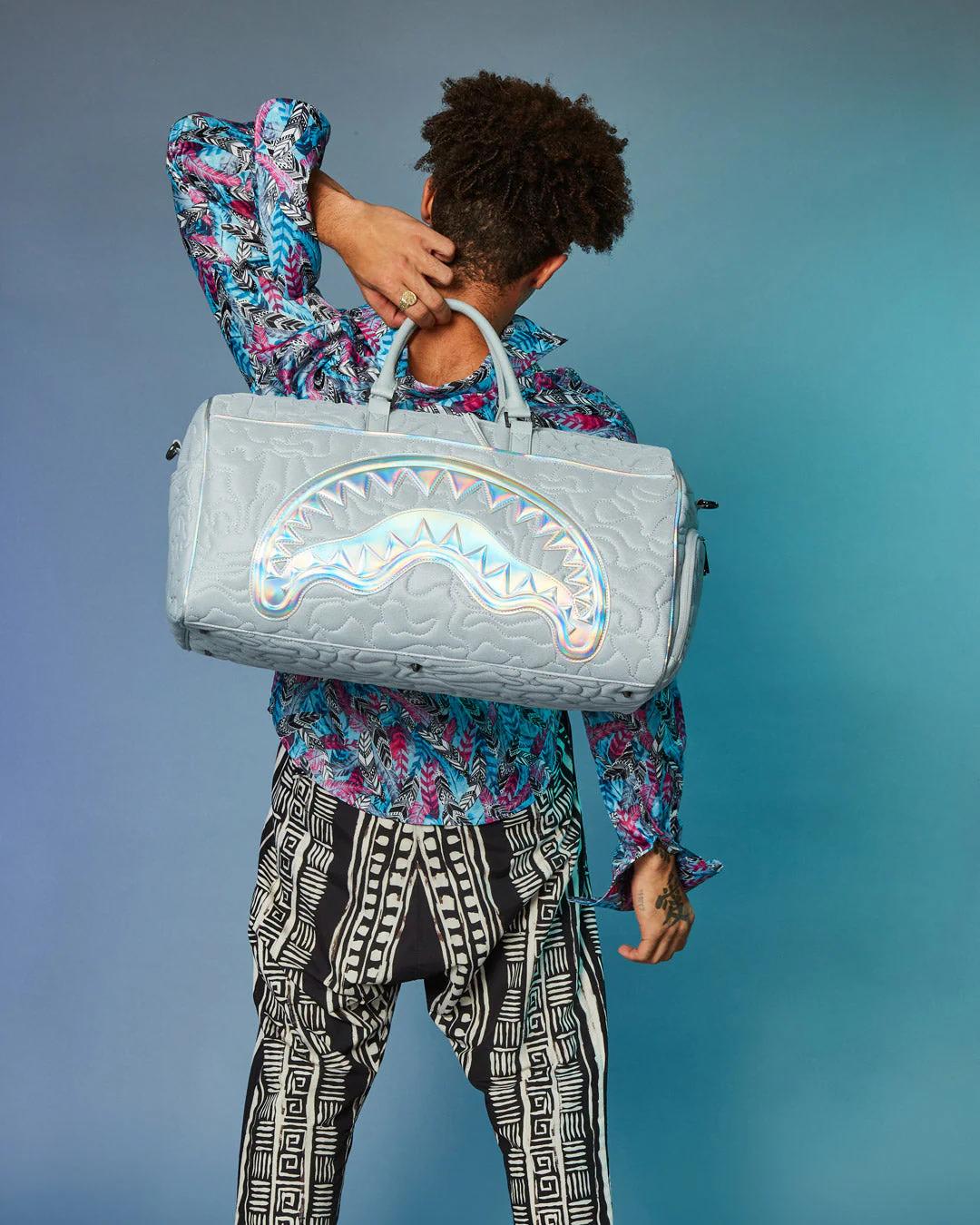 Sprayground Exclusive | MIRASHAKU IRIDESCENT QUILT DUFFLE