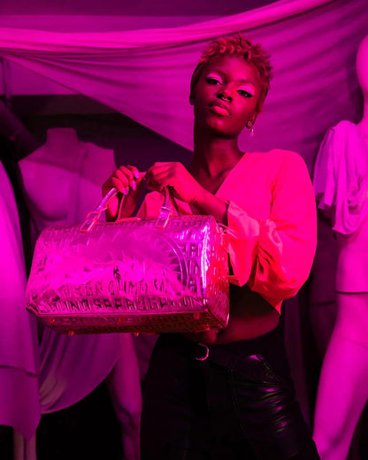 Sprayground Signature | INFINITI PINK DIAMOND MINI DUFFLE