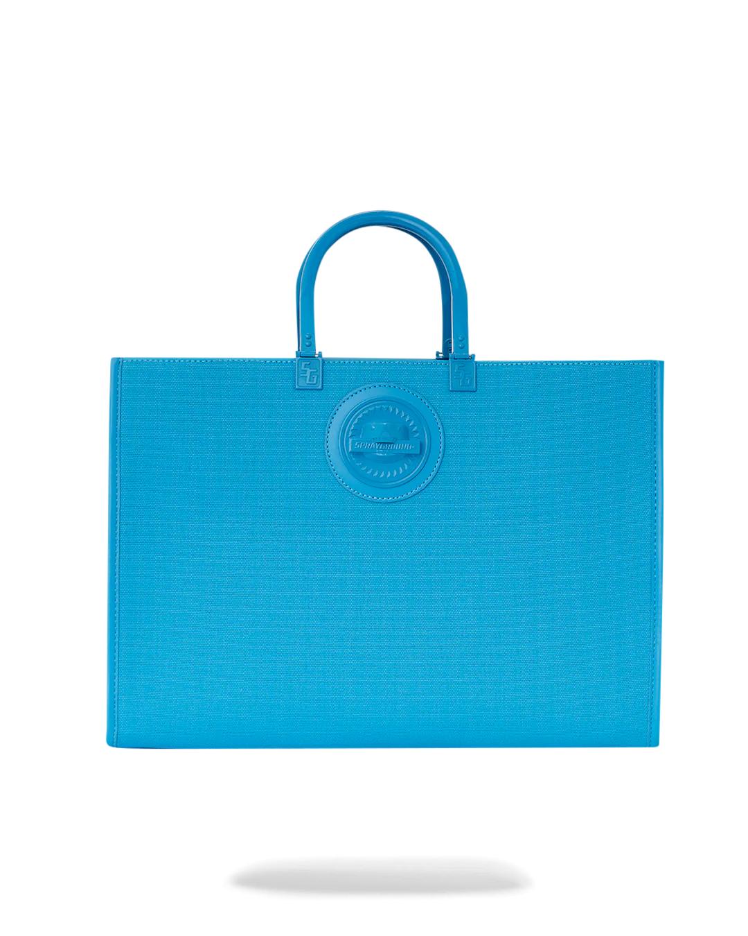 Sprayground Featured | HEAVY METAL SHARK BLUE TORTUGA TOTE
