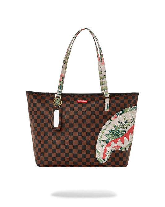 Sprayground Popular | SHARKS IN PARIS COASTAL TOTE