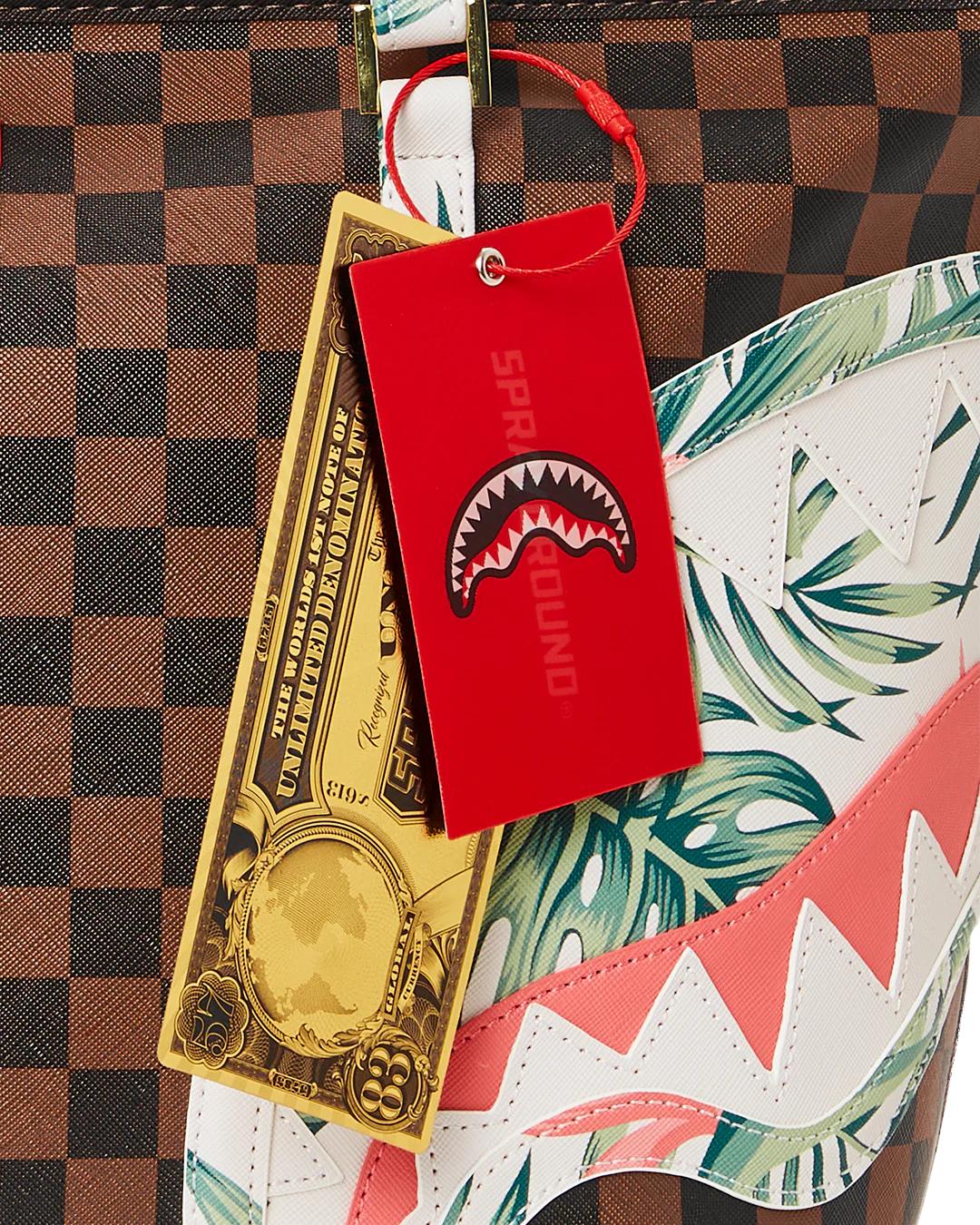 Sprayground Popular | SHARKS IN PARIS COASTAL TOTE