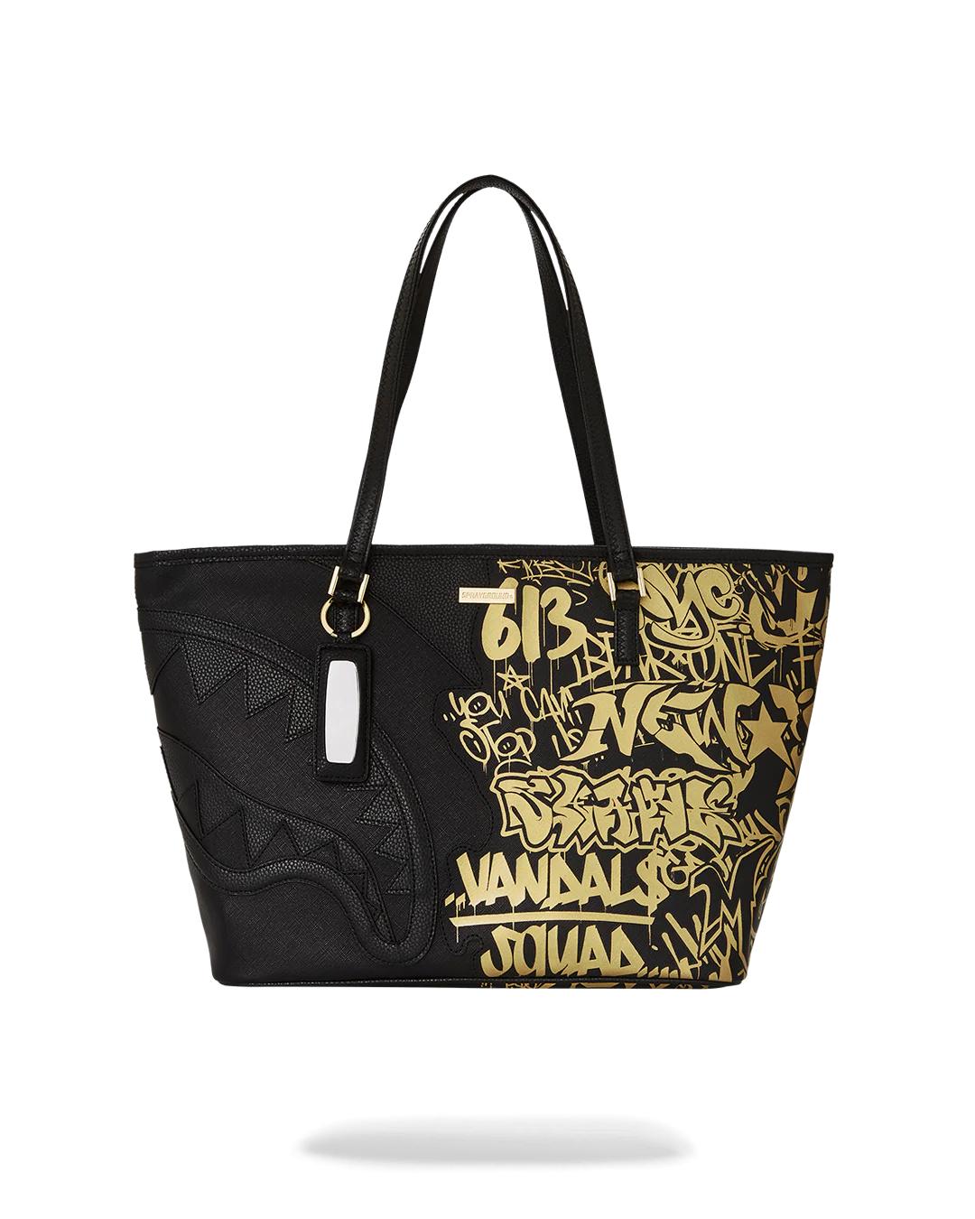 Sprayground Exclusive | HALF GRAFF GLIDE TOTE