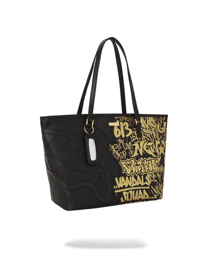 Sprayground Exclusive | HALF GRAFF GLIDE TOTE