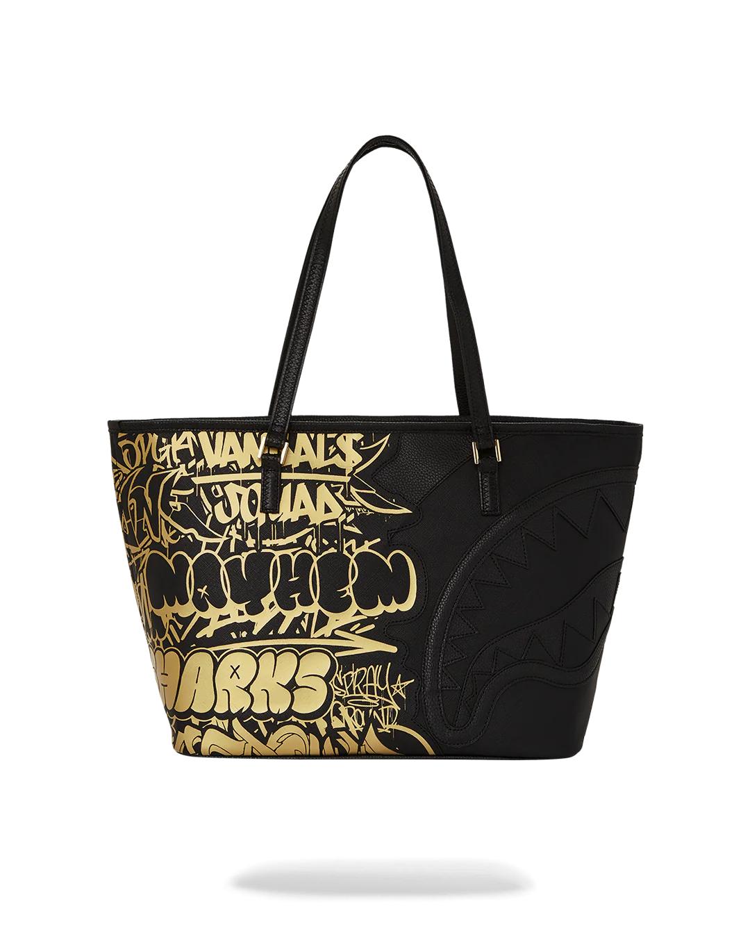 Sprayground Exclusive | HALF GRAFF GLIDE TOTE