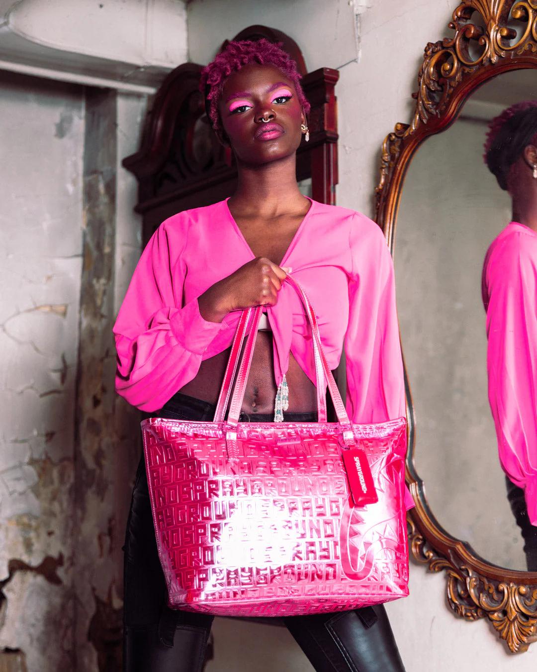 Sprayground Premium | INFINITI PINK DIAMOND TOTE