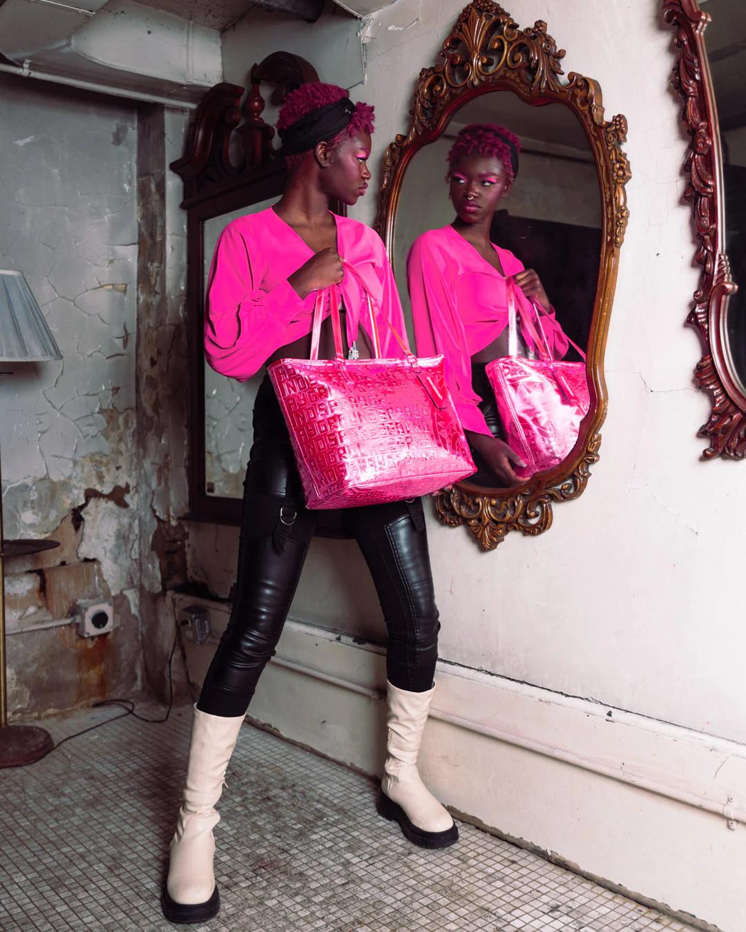 Sprayground Premium | INFINITI PINK DIAMOND TOTE