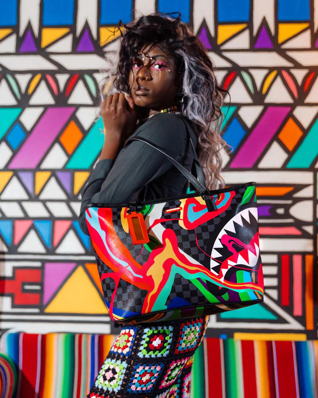 Sprayground Featured | TRIPPY TAFFY TOTE