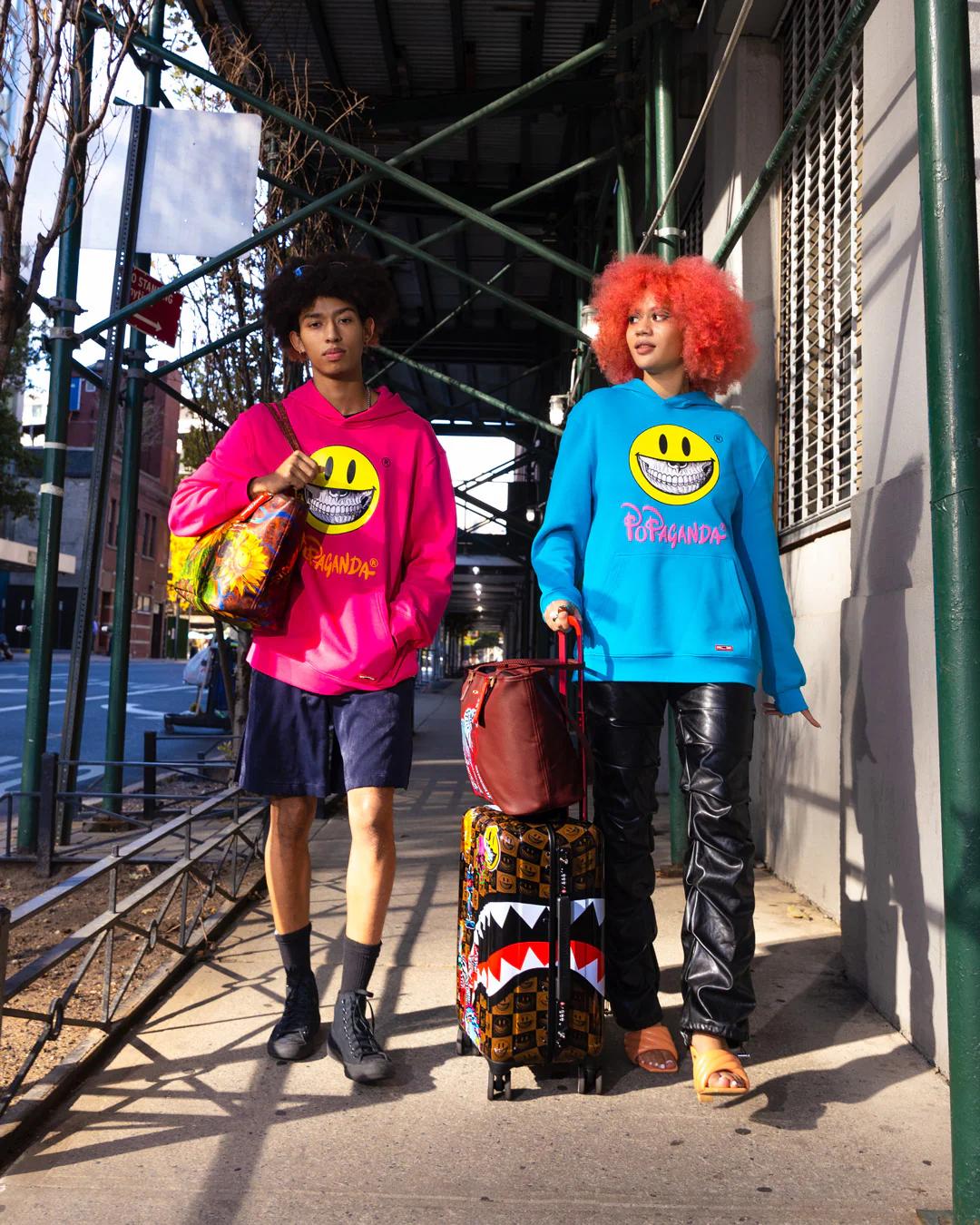 Sprayground Classic | ZEBRA ELEPHANT RON ENGLISH COLLAB TOTE