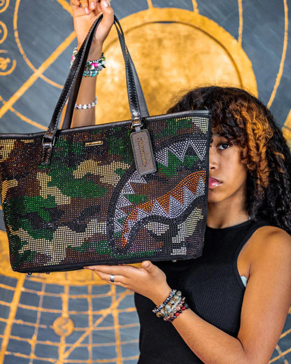 Sprayground Premium | TRINITY CAMO TOTE