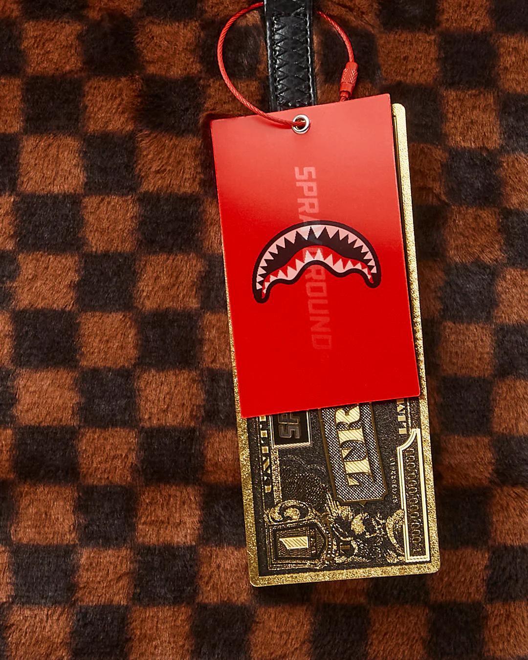 Sprayground New | FURRR SHARKS IN PARIS TOTE