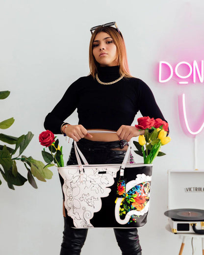 Sprayground Best Seller | THE FLORAL CUT TOTE