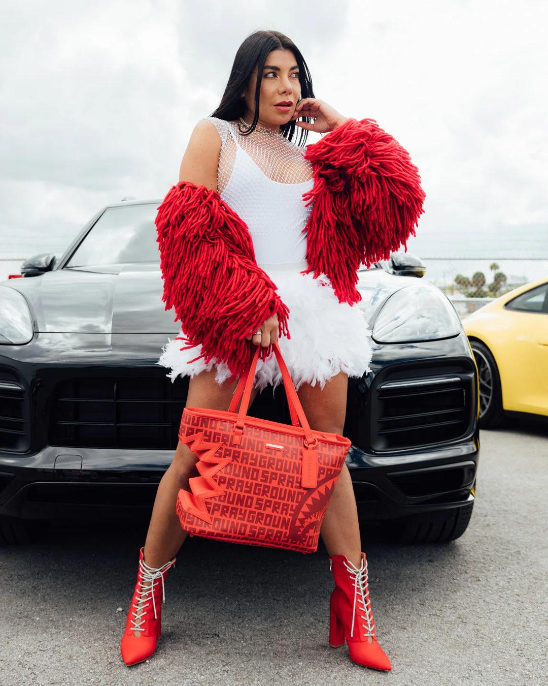 Sprayground New | SHARK BITE INFARED TOTE