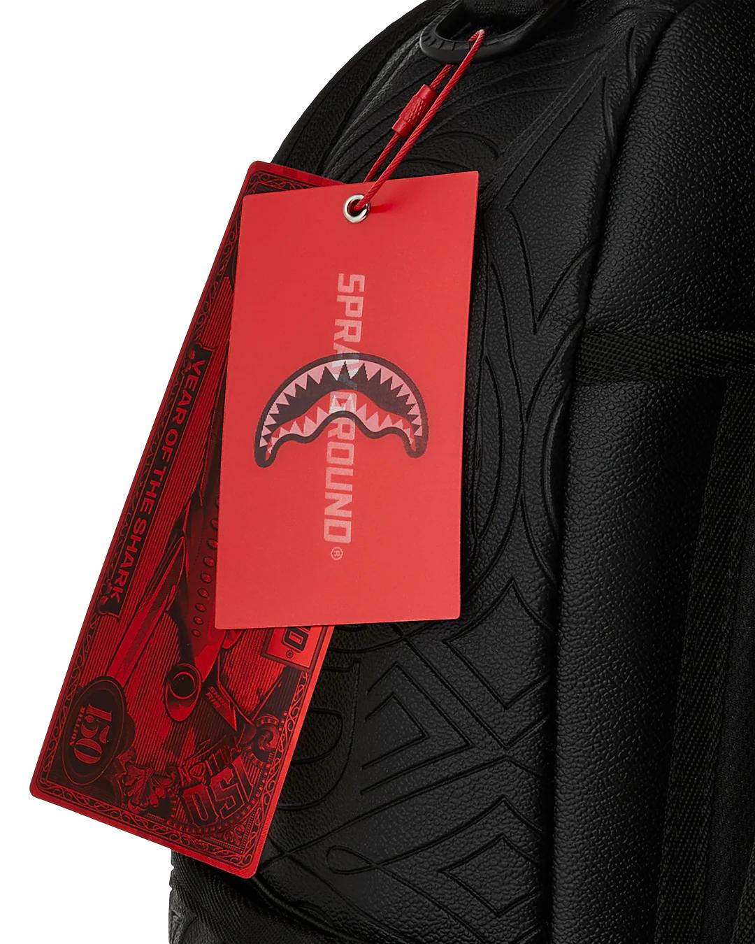 Sprayground New | MYTHICAL MONOGRAM SHARK BACKPACK