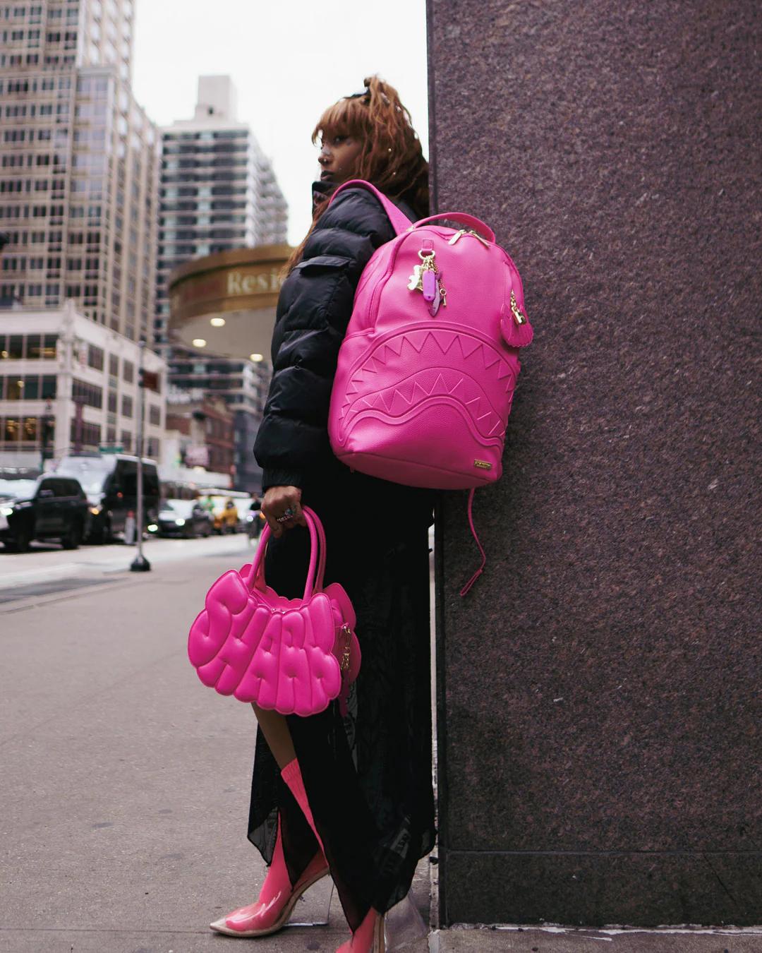 Sprayground Best Seller | PINK POP SHARK BACKPACK