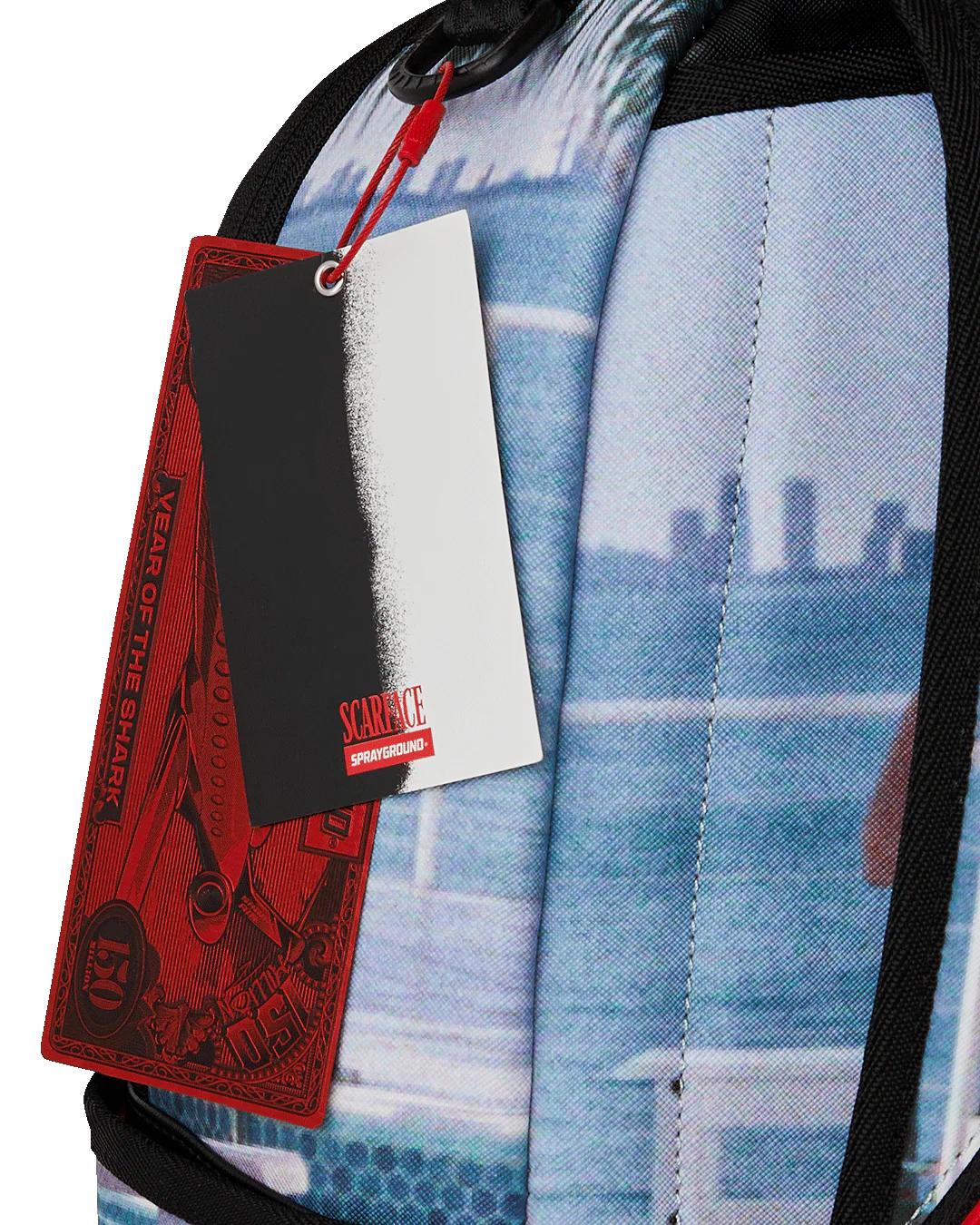 Sprayground Exclusive | SCARFACE TONY MONTANA CHILLIN BACKPACK