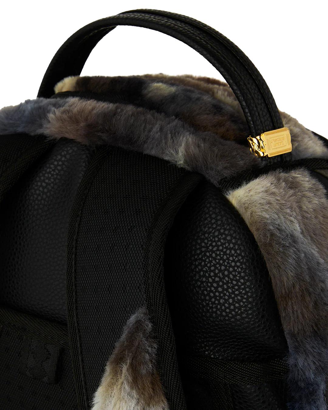 Sprayground Recommended | FOUNDATION DAYS FUR COAT SHARK BACKPACK