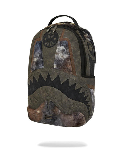 Sprayground Recommended | FOUNDATION DAYS FUR COAT SHARK BACKPACK