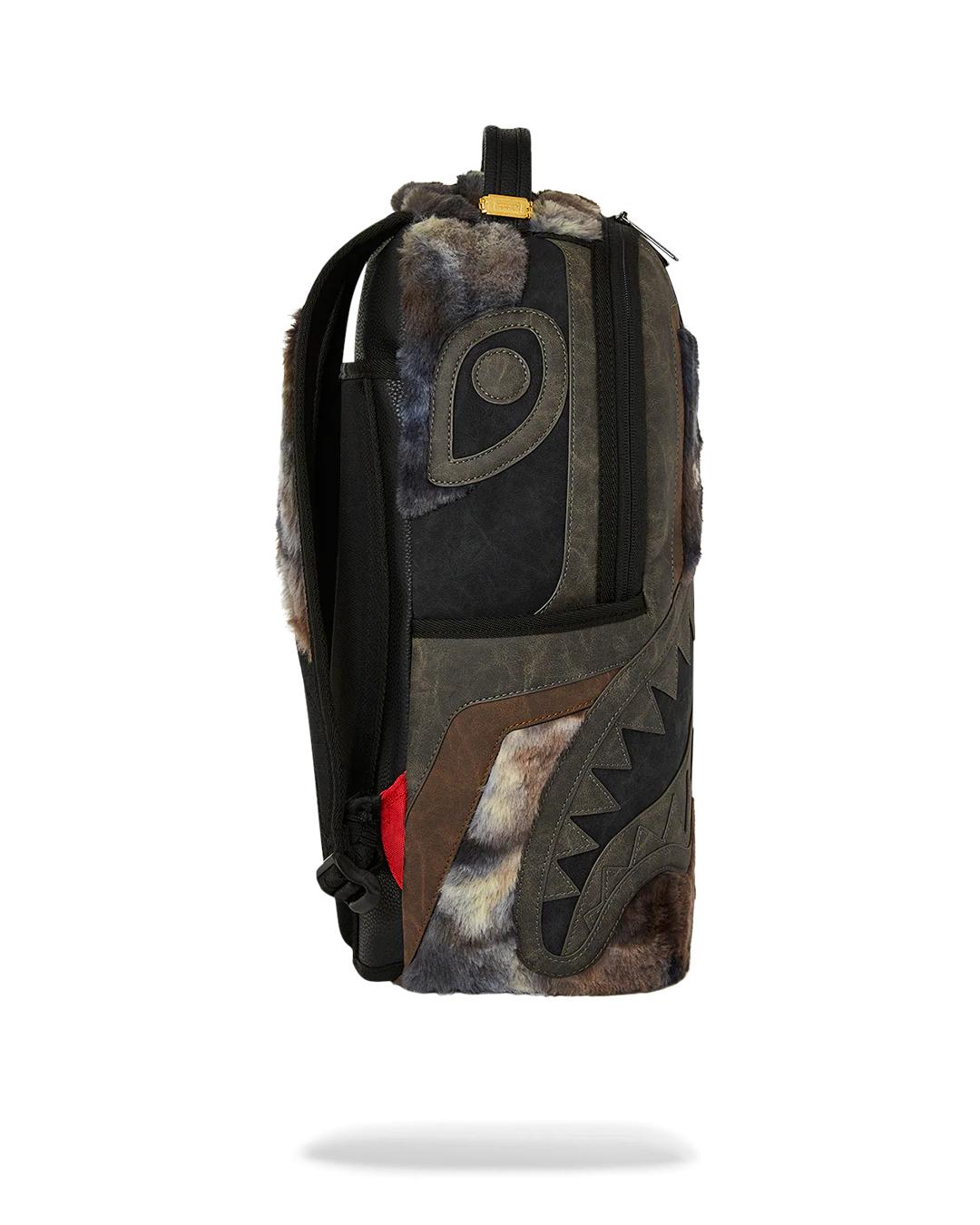Sprayground Recommended | FOUNDATION DAYS FUR COAT SHARK BACKPACK