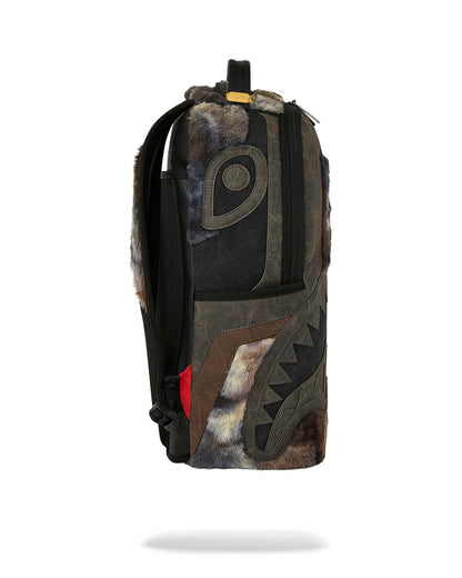 Sprayground Recommended | FOUNDATION DAYS FUR COAT SHARK BACKPACK