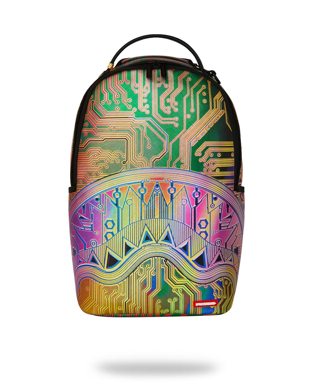 Sprayground Featured | CIRCUIT BOARD MAGNETIC GRID BACKPACK