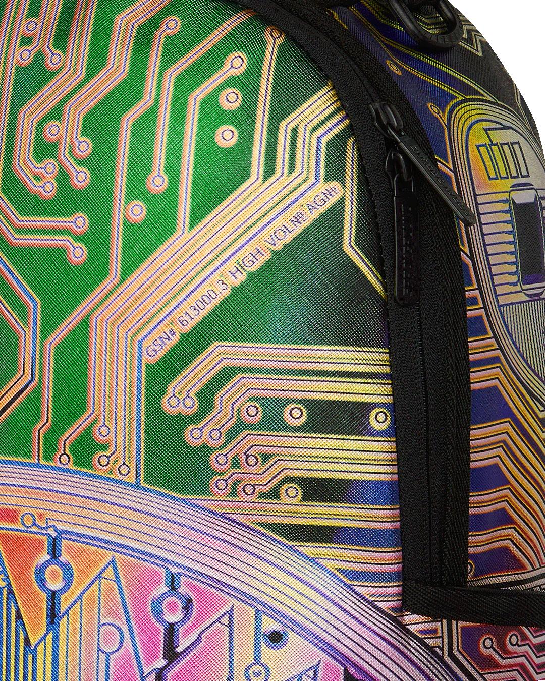 Sprayground Featured | CIRCUIT BOARD MAGNETIC GRID BACKPACK