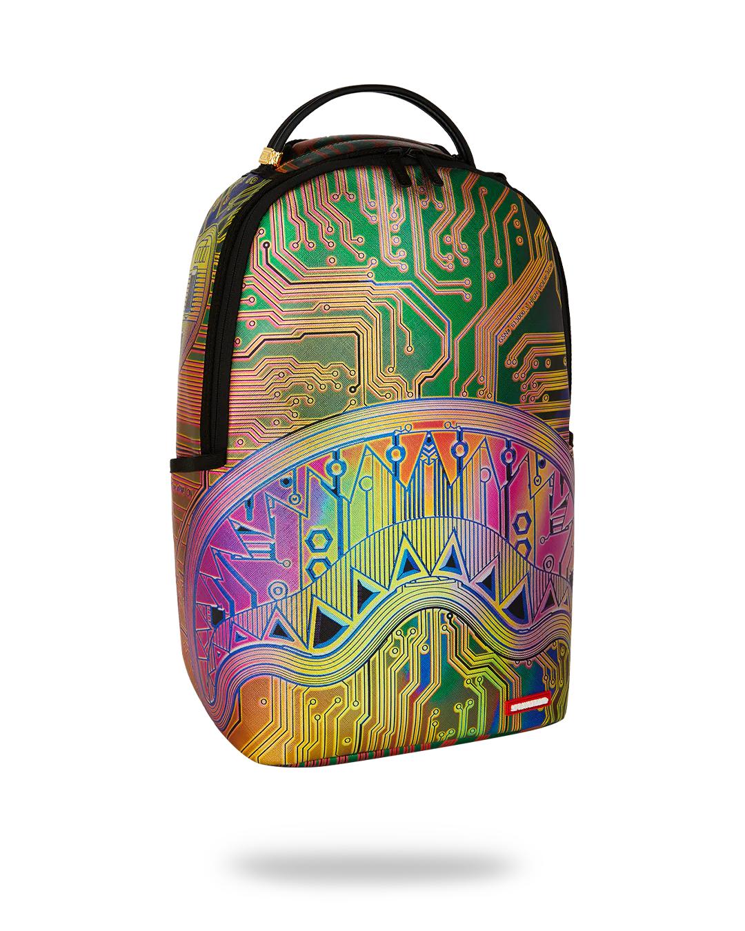 Sprayground Featured | CIRCUIT BOARD MAGNETIC GRID BACKPACK