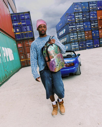 Sprayground Featured | CIRCUIT BOARD MAGNETIC GRID BACKPACK