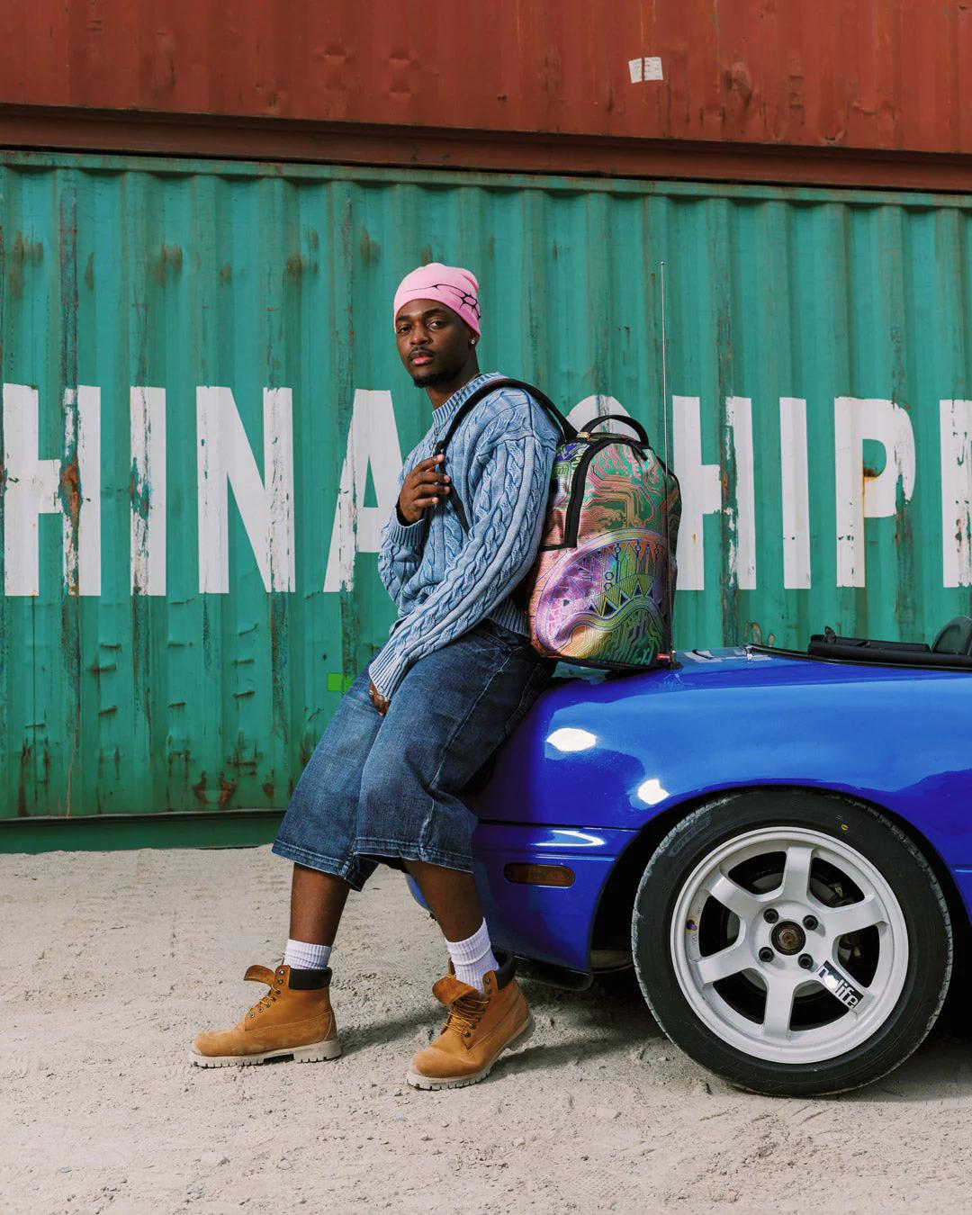 Sprayground Featured | CIRCUIT BOARD MAGNETIC GRID BACKPACK