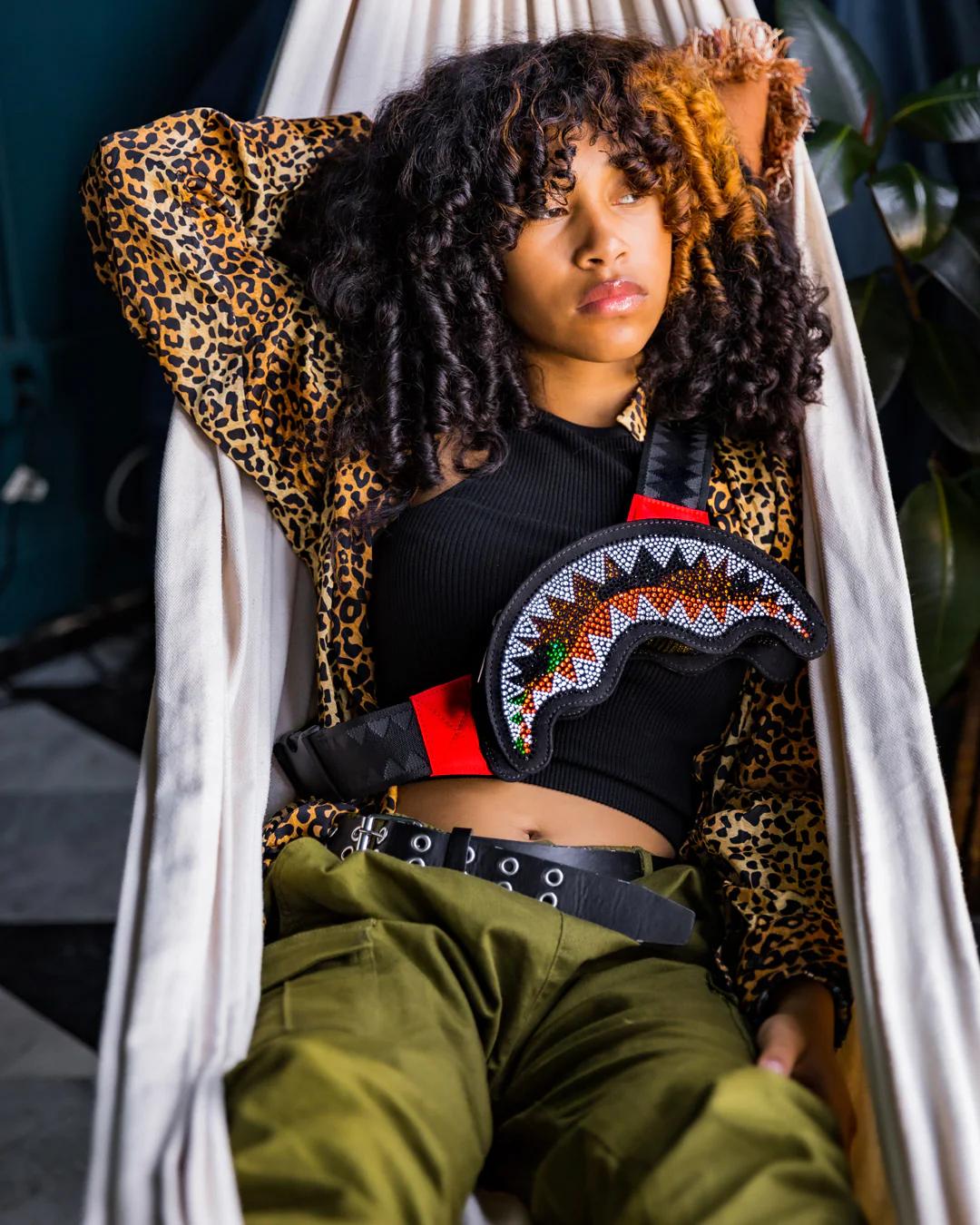 Sprayground Popular | TRINITY CAMO SHARKMOUTH CROSSBODY