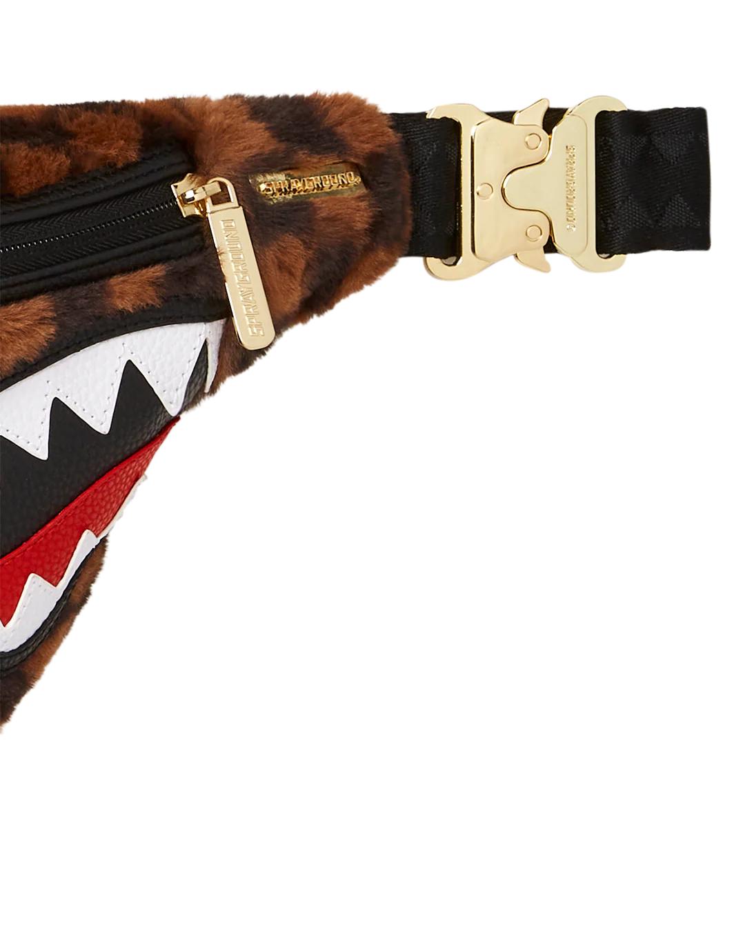 Sprayground Trending | FURRR SHARKS IN PARIS SAVVY CROSSBODY