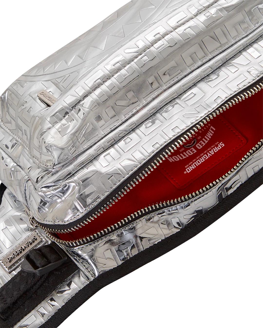 Sprayground New | FUTURE TITAN (METALLIC) CARGO CROSSBODY