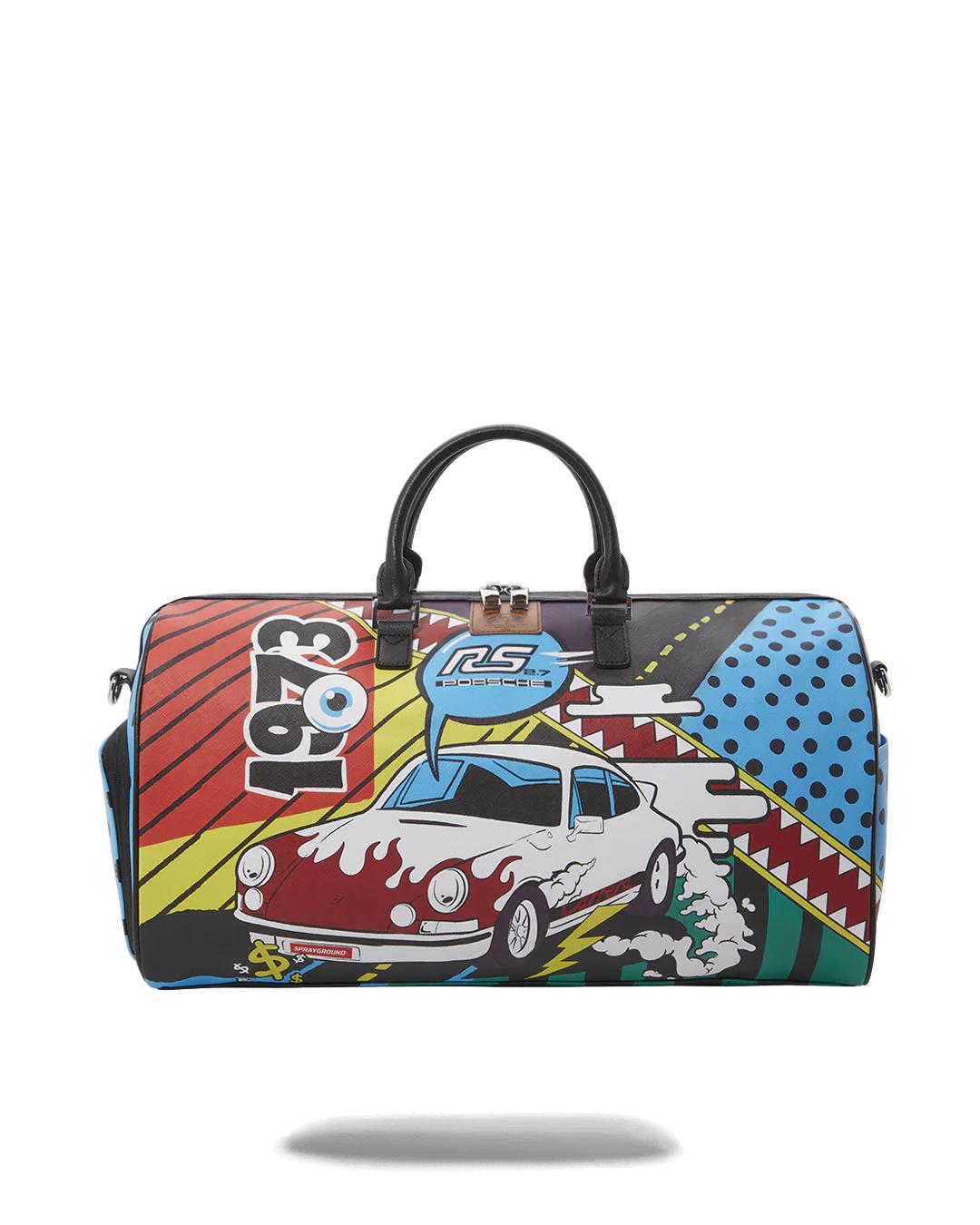 Sprayground Featured | PORSCHE 1972 COLLAB DUFFLE (ONLY 1,911 UNITS MADE)
