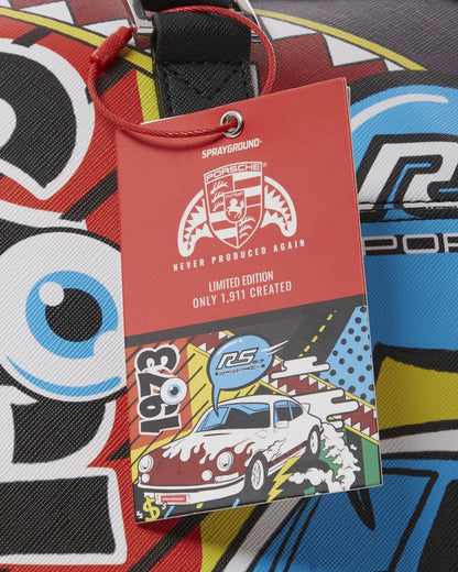Sprayground Featured | PORSCHE 1972 COLLAB DUFFLE (ONLY 1,911 UNITS MADE)