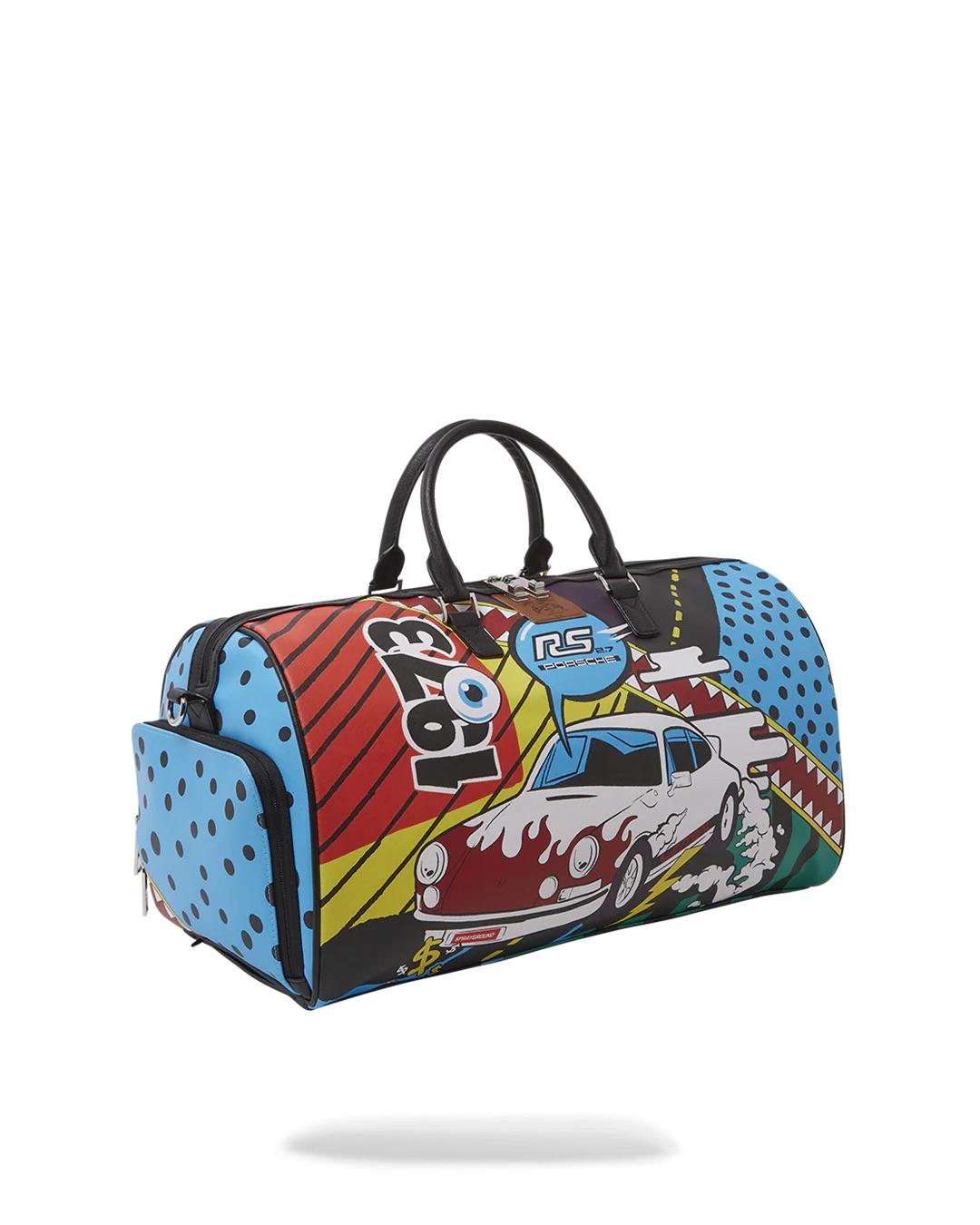 Sprayground Featured | PORSCHE 1972 COLLAB DUFFLE (ONLY 1,911 UNITS MADE)