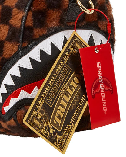Sprayground Best Seller | FURRR SHARKS IN PARIS MINI DUFFLE