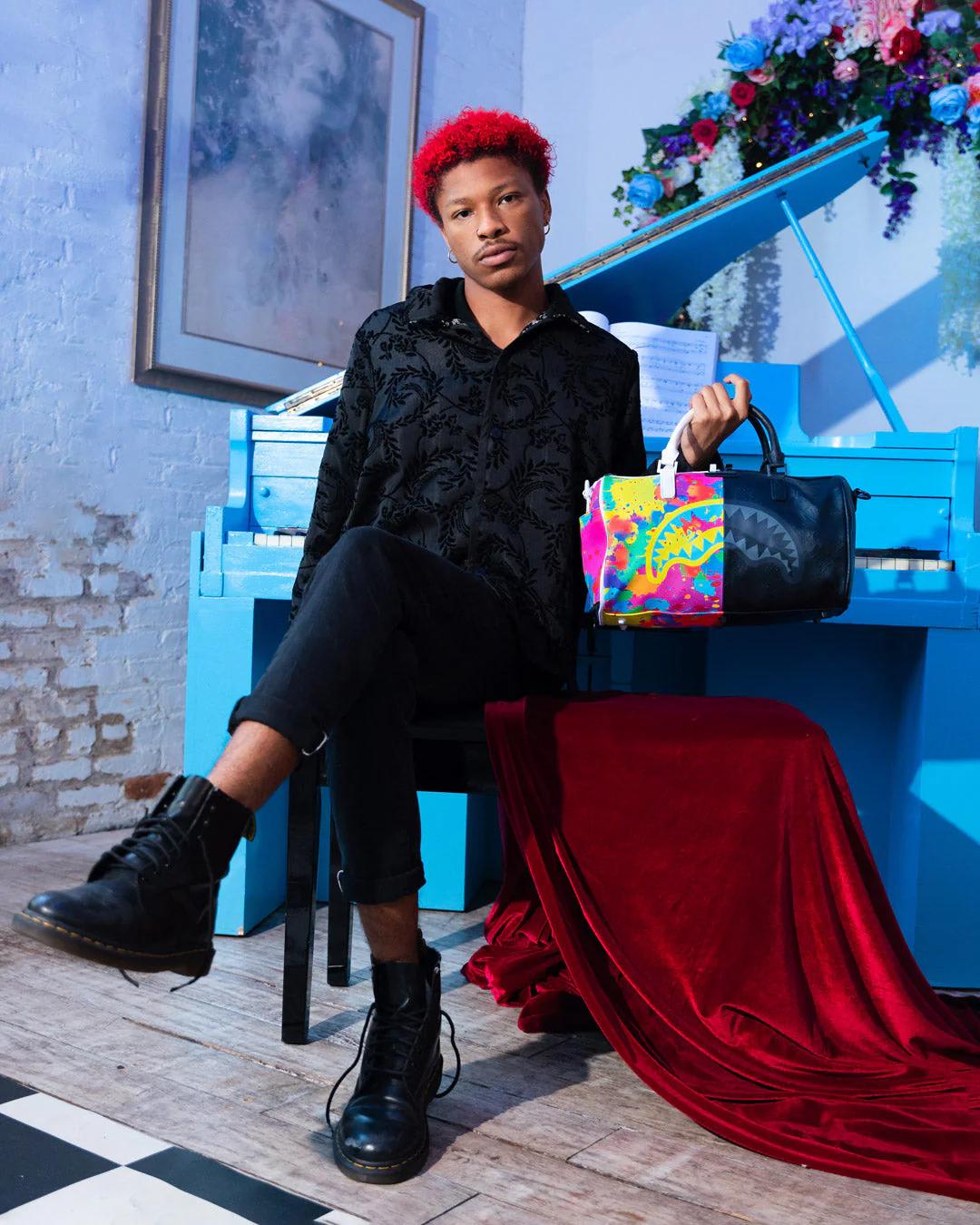 Sprayground Premium | EUPHORIC DARKNESS MINI DUFFLE