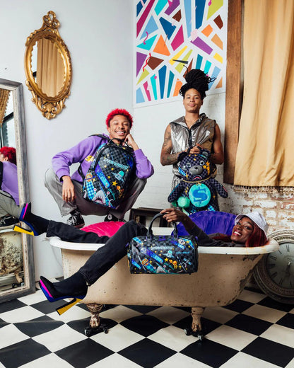 Sprayground Popular | WTF ALIEN INVASION MINI DUFFLE