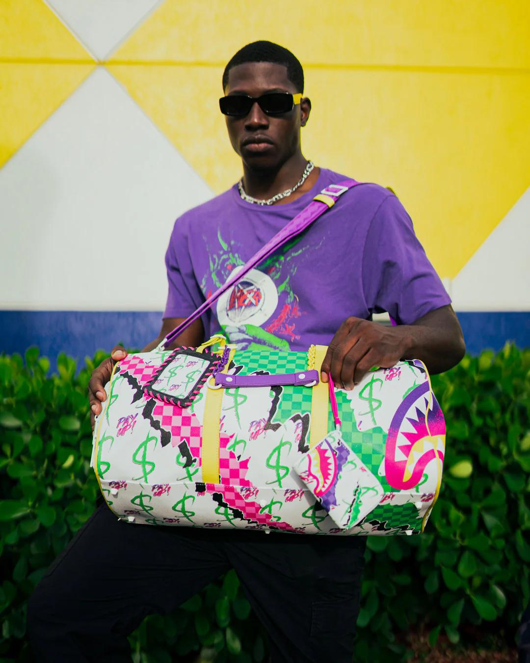 Sprayground Essential | DREAMY TECHNICOLOR DUFFLE