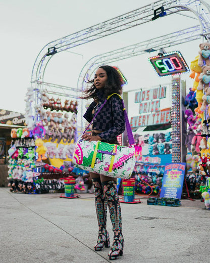 Sprayground Essential | DREAMY TECHNICOLOR DUFFLE
