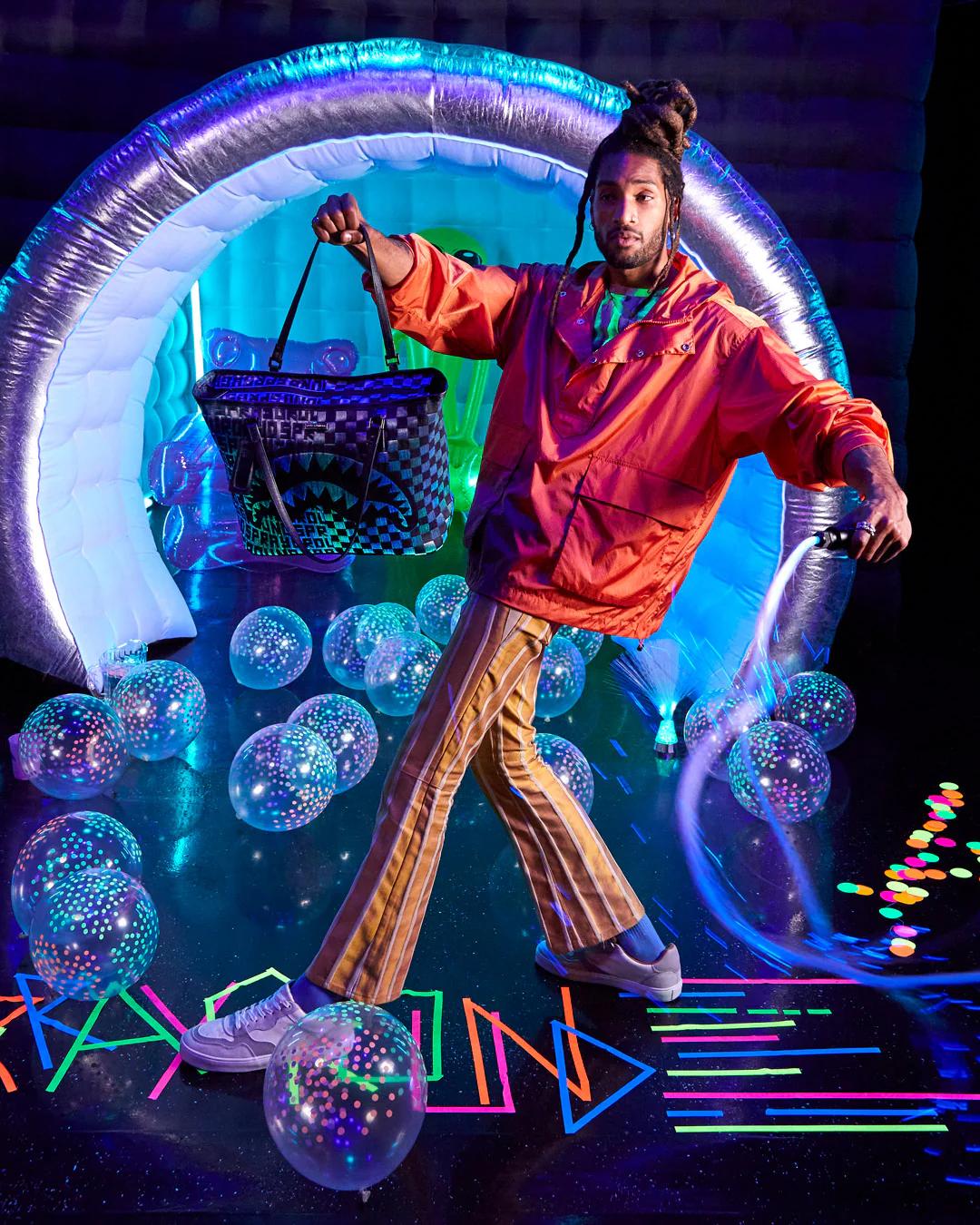 Sprayground Signature | FIBER OPTIC LIGHTSHOW TOTE