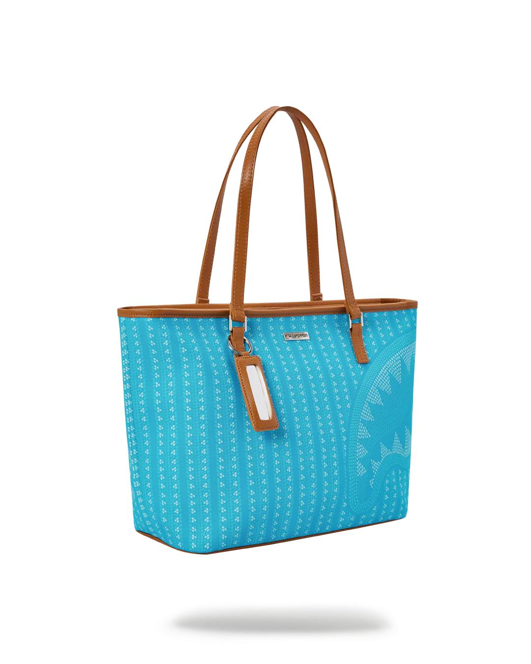 Sprayground Recommended | ILLUCHAINS TURQ TOTE