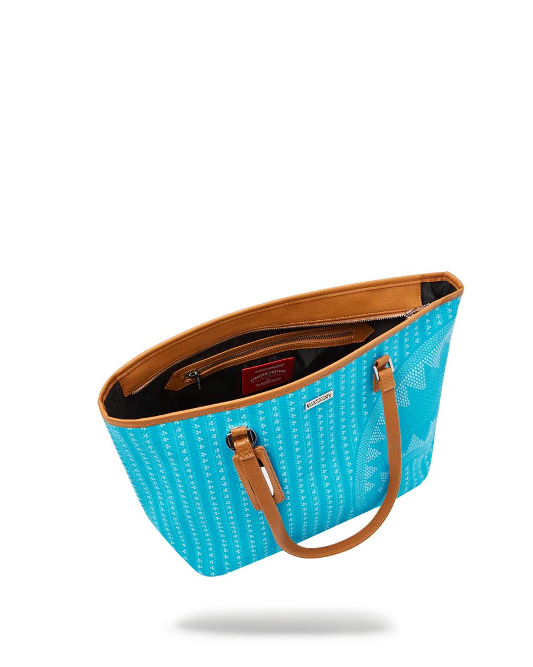 Sprayground Recommended | ILLUCHAINS TURQ TOTE