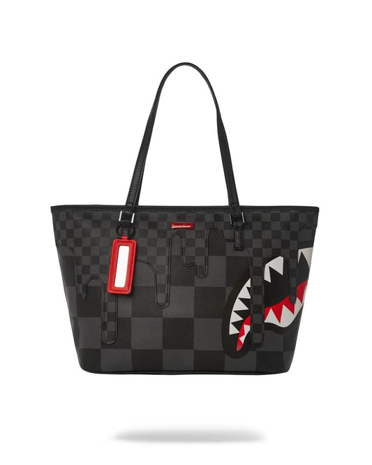 Sprayground Signature | XTC GREY SHARKS IN PARIS TOTE