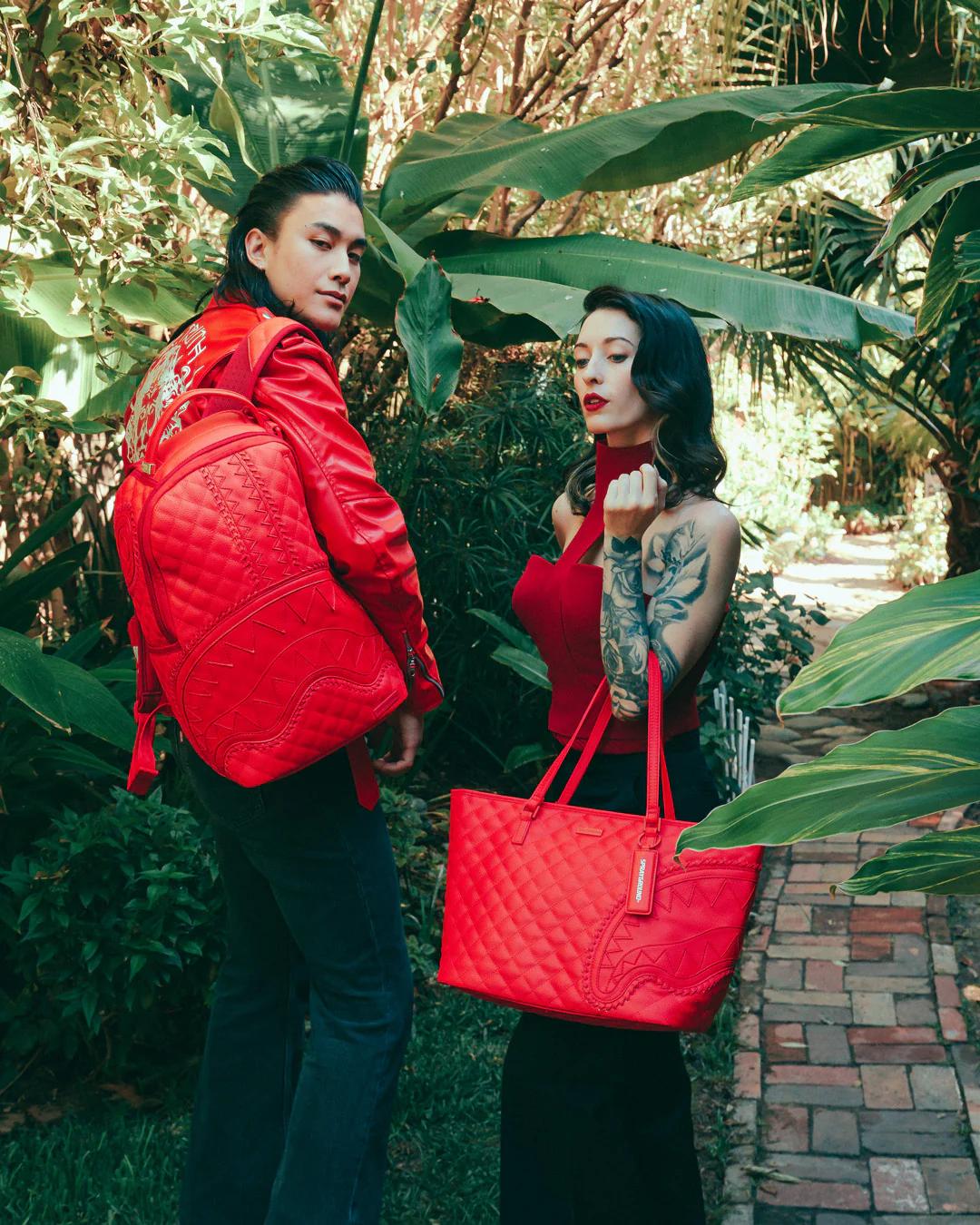 Sprayground Classic | RED RIVIERA TOTE